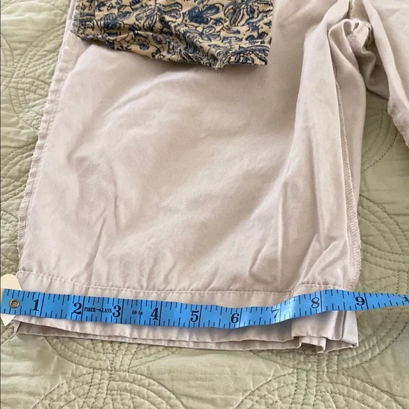 J. Crew Men's Tan Flat Front Shorts - Picture 8 of 10